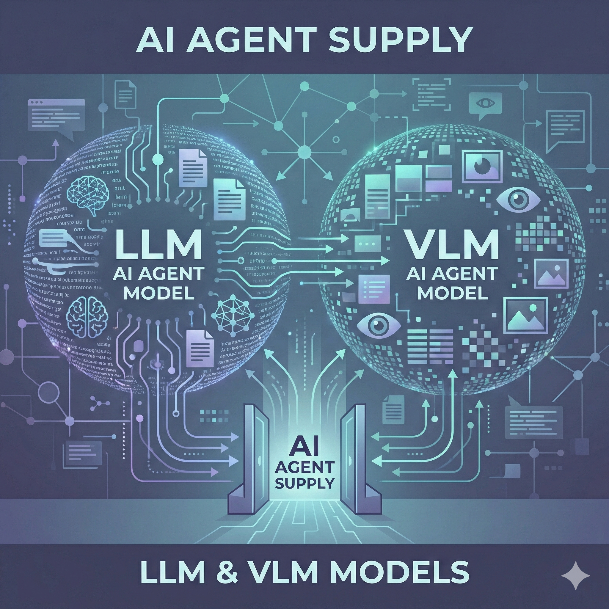 LLM/VLM AI Agent 모델 공급